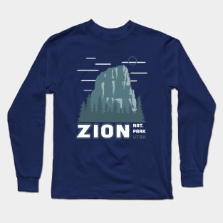 Zion National Park Design Long Sleeve T-Shirt